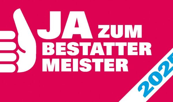 Kampagne zur Meisterpflicht im Bestatterhandwerk: „JA zum Bestattermeister – 2025“